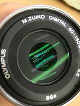 S106[06]43(カメラ用レンズ) 中古 OLYMPUS/オリンパス M.ZUIKO DIGITAL 40-150㎜ 1:4-5.6 R ED MSC望遠レンズ 1/17S出品_画像6