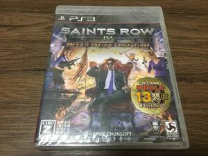 未開封 PS3 SAINTS ROW Ⅳ ウルトラ・スーパー・アルティメット・デラックス・エディション