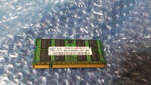 即決 SAMSUNG製 2GB DDR2 PC2-6400S SO-DIMM D2/N800-2G互換 送料120円～