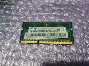 即決 SAMSUNG製 4GB PC3-10600S SO-DIMM PC3-8500S互換 204pin 送料120円～