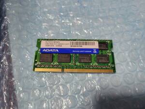 即決 A-DATA製 DDR3 4GB PC3-10600S SO-DIMM PC3-8500S互換 送料120円～