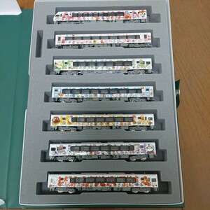 マイクロエース　四国2000系しおかぜ・いしづち7両　アンパンマン列車ラッピング加工品