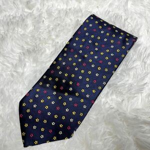  prompt decision *paul smith* Italy made Paul Smith silk necktie floral print total pattern 