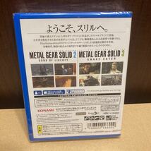 PS VITAソフト METAL GEAR SOLID HD EDITION ベスト版 メタルギアソリッド2+3収録_画像2