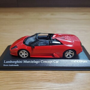 1/43 ミニチャンプス MINICHAMPS ミニカー/Lamborghini Murcielago Barchetta 2004 Red/ランボルギーニ ムルシエラゴ バルケッタ 