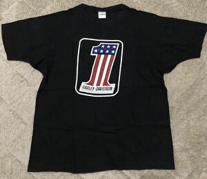 70'S CHAMPION HARLEY-DAVIDSON T-SHIRTS /DEADSTOCK!!ブラック!バータグ　ハーレー