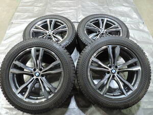 【中古セット】 MAK X-MODE 20インチ 9J+35 5H112 66.6Φ ＆ ブリヂストン RFT 255/55R20 19年製 BMW X7 G07 ランフラット スタッドレス 冬