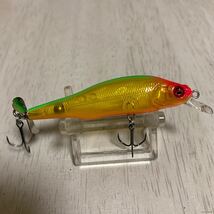 s9 ★美品 Megabass メガバス itoエンジニアリング PROP DARTER x-80 プロップダーターX80 (トワイライトハチロー)_画像3