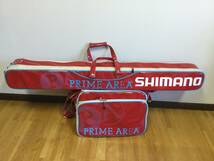 PRIME AREA バック　赤　中古品_画像1