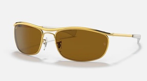 新品 レイバン サングラス RB3119M-919633-62 LEGEND GOLD/ブラウン 専用ケース付 オリンピアン デラックス Ray-Ban 正規品 