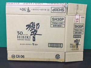 ★【段ボール　ダンボール】サントリー 響　30年 3本用×1枚　段ボールのみ　空箱（中身は付属しません）002