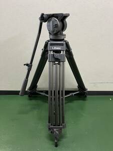 1053 Libec リーベック 三脚 TRIPOD T98/BR-3S ヘッド 雲台 H60(Ⅱ) カメラ三脚 カメラアクセサリー SC-9 ケース有り