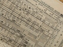 昭和レトロな時刻表/昭和50年(1975年)2月号、交通公社全国小型、当時価格200円、蒸気機関車終焉、青函連絡船/寝台列車全盛、♯朝来佐嚢♯_画像6