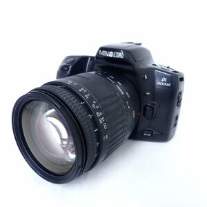 【1円】MINOLTA ミノルタ α 303si + シグマ SIGMA ZOOM 28-200mm F3.8-5.6 フィルムカメラ 現状品 USED /2401C