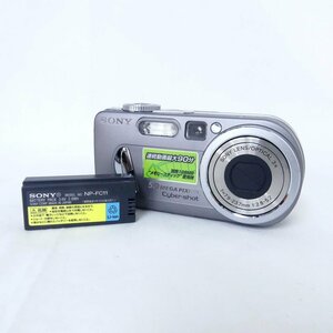 【1円】SONY ソニー Cyber-Shot サイバーショット DSC-P10 デジタルカメラ コンデジ 現状品 USED /2401C