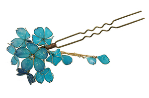  capital. .***FairyBouquet ornamental hairpin ( Sakura * blue )