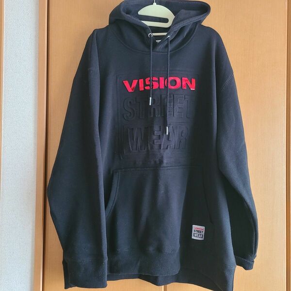 VISION STREET WEAR　裏起毛パーカー