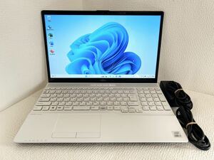 ◆美品◆富士通 LIFEBOOK FMVW F3A27W 2021年 Win11 Core i7-10510U/メモリ16GB/M.2 NVMe 1TB＋HDD 1TB/HD/1366x768 