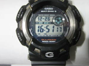 CASIO カシオ G-SHOCK GW-9100-1JF GULFMAN ガルフマン 電波タフソーラー 二次電池　新品交換済