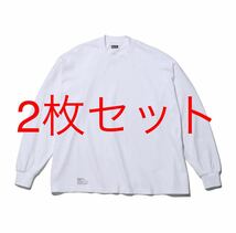 【2枚セット】FreshService (フレッシュサービス) 2-Pack Oversized L/S Tee サイズFREE ロングスリーブ Tシャツ_画像1