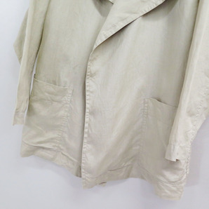 1992 Plantetion Issey Miyake Oversized Jacket Vintage プランテーション イッセイミヤケ オーバーサイズ リネン ジャケット ビンテージの画像4