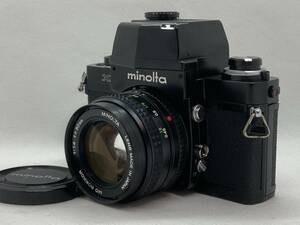 ミノルタ Minolta X-1 35mm フィルムカメラ + MD Rokkor 50mm F1.4 標準レンズセット #4116