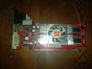 ATI Radeon X550 128MB HyperMemory GeCube HM550L V1.1A PCI-E　動作品