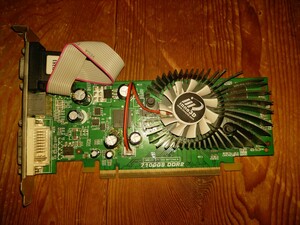 Nvidia Geforce 7100GS 256MB PCI-E　動作品