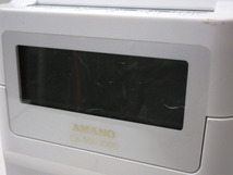 01K044 AMANO アマノ タイムレコーダー [MX-1000] 通電OK 実用？ 現状 部品取りに 現状 売り切り_画像5