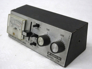 01K070 KATUMI カツミ SWR/POWER/MOD/FS METER & MATCHER [MODEL 178] 未確認 ジャンク扱い 部品取りなどに 売り切り