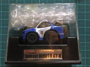 チョロQ・Xanavi HIROTO GT-R スカイライン　〈ジャンク品〉　当方展示品