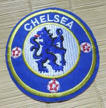 青黄CS円型◆新品チェルシー・フットボール・クラブChelsea FC　プレミアリーグ　サッカー刺繍ワッペン激渋◆イングランド　プレミアリーグ_画像4