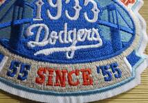 1955青橋LA◆激渋MLBロサンゼルス・ドジャース優勝記念Los Angeles Dodgers野球　アメリカ　ベースボール刺繍ワッペン激渋◆メジャーリーグ_画像9