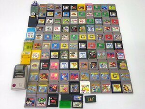 ★ジャンク★GB GBC GBAソフト まとめ売り 110本以上 (ポケモン/カービィ/桃鉄/マリオ/コナン/遊戯王/三国志/ポケットカメラ他)★【GM607】