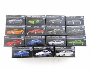 ★未開封★トミカ プレミアム まとめ売り 15台セット（ランボルギーニ/フェラーリ/スカイライン他/tomica/ミニカー）★【TY728】