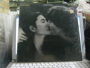 JOHN LENNON YOKO ONO ジョンレノン ヨーコオノ / DOUBLE FANTASY U.S.LP シュリンク残り BEATLES ビートルズ EARL SLICK TONY LEVIN 