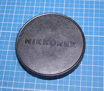[is06] レンズキャップ NIKKOREX 5cm f2.5用 ニコン　ニコレックス　日本光学　 Nippon Kogaku nikon camera Lens cap 内径 61mm 前蓋_画像1