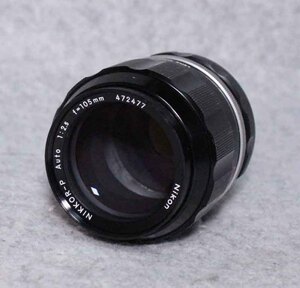 [is21]ニコン　レンズ NIKKOR-P 105mm f2.5 　nikon LENS 大口径　中望遠　単焦点