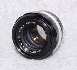 [is17]ニコン　レンズ 50mm f1.4　nikon LENS NIKKOR-S.C 1:1.4 大口径　標準レンズ　単焦点