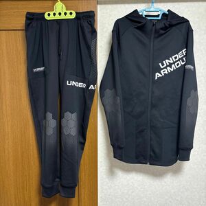 UNDER ARMOUR アンダーアーマー パーカー ジップ セットアップ XL