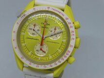 【美品】スウォッチ Swatch SO33J100 OMEGA×Swatch MISSION TO THE SUN クォーツ メンズ_画像1