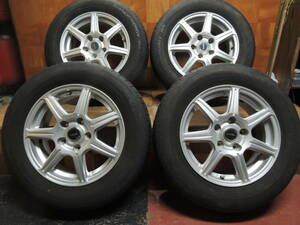 E75 195/65R15 TOYO NANO ENERGY J64　アルミホイール　４本セット　ノアなどに