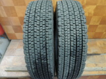 E83　225/80R17.5　LT ブリジストン　W900　2本　スタッドレスタイヤ_画像3