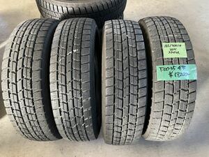 中古スタッドレスタイヤ4本セット！165/70R14 2021年製造 グッドイヤー アイスナビ7！ポルテ、アクア、スペイドなど！送料込み！