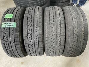 ［F0042］中古スタッドレスタイヤ4本セット！215/65R16 BSブリザックVRX アルファード、クロスロードなどに！