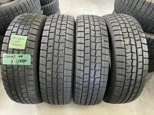 中古スタッドレス185/70R14 4本セット！2019年製造！ダンロップWM01 カローラフィールダーなどに！