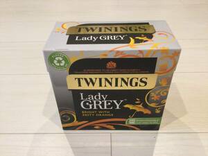 トワイニング　イギリス国内販売のレディグレイ　TWININGS Lady GREY １箱　80パック(袋)