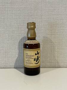 サントリーシングルモルトウイスキー山崎１２年ミニチュアボトル（５０ml）THE YAMAZAKI SINGLE MALT JAPANESE WHISKY １本