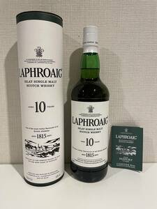 20240121(5)　ラフロイグ１０年　LAPHROAIG ISLAY SINGLE MALT SCOTCH WHISKY 