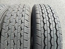 165/80R13 165/80-13 LT ブリヂストン ブリジストン BRIDGESTONE RD-613STEEL 2023年製 新車外し サクシード プロボックス タウンエース_画像2